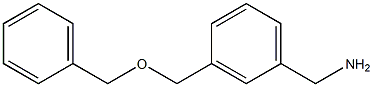 1-{3-[(benzyloxy)methyl]phenyl}methanamine 结构式