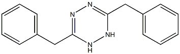 3,6-dibenzyl-1,2-dihydro-1,2,4,5-tetraazine 结构式
