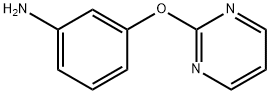 3-(pyrimidin-2-yloxy)aniline 结构式