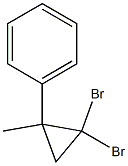 1-(2,2-dibromo-1-methylcyclopropyl)benzene 结构式