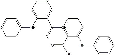 2-Phenylaminobenzoic acid(N-Phenylanthranilic acid) 结构式