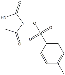 2,5-dioxo-1-imidazolidinyl 4-methylbenzene-1-sulfonate 结构式