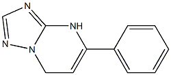 5-phenyl-4,7-dihydro[1,2,4]triazolo[1,5-a]pyrimidine 结构式