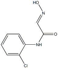 N1-(2-chlorophenyl)-2-hydroxyiminoacetamide 结构式