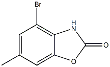 4-bromo-6-methylbenzo[d]oxazol-2(3H)-one 结构式