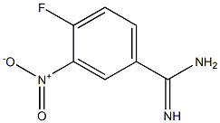 4-fluoro-3-nitrobenzamidine 结构式