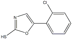 5-(2-CHLOROPHENYL)-1,3-OXAZOLE-2-THIOL 结构式