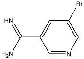5-bromopyridine-3-carboxamidine 结构式