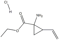 ethyl 1-amino-2-vinylcyclopropanecarboxylate hydrochloride 结构式