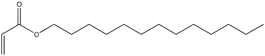 丙烯酸十三酯 结构式