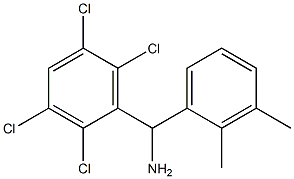 (2,3-dimethylphenyl)(2,3,5,6-tetrachlorophenyl)methanamine 结构式