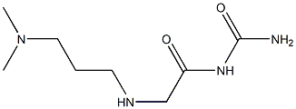 (2-{[3-(dimethylamino)propyl]amino}acetyl)urea 结构式