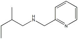(2-methylbutyl)(pyridin-2-ylmethyl)amine 结构式