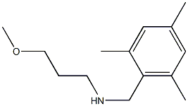 (3-methoxypropyl)[(2,4,6-trimethylphenyl)methyl]amine 结构式