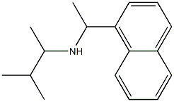 (3-methylbutan-2-yl)[1-(naphthalen-1-yl)ethyl]amine 结构式