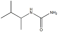 (3-methylbutan-2-yl)urea 结构式