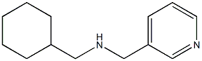 (cyclohexylmethyl)(pyridin-3-ylmethyl)amine 结构式