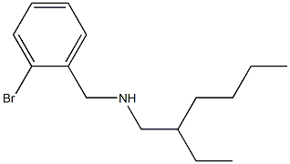 [(2-bromophenyl)methyl](2-ethylhexyl)amine 结构式