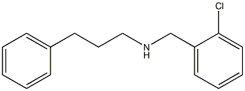 [(2-chlorophenyl)methyl](3-phenylpropyl)amine 结构式