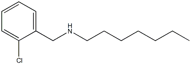 [(2-chlorophenyl)methyl](heptyl)amine 结构式