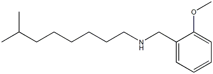 [(2-methoxyphenyl)methyl](7-methyloctyl)amine 结构式
