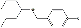 [(4-chlorophenyl)methyl](heptan-4-yl)amine 结构式