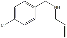 [(4-chlorophenyl)methyl](prop-2-en-1-yl)amine 结构式