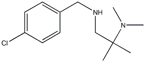 [(4-chlorophenyl)methyl][2-(dimethylamino)-2-methylpropyl]amine 结构式