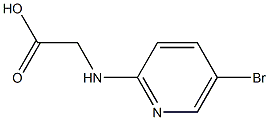 [(5-bromopyridin-2-yl)amino]acetic acid 结构式