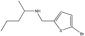 [(5-bromothiophen-2-yl)methyl](pentan-2-yl)amine 结构式