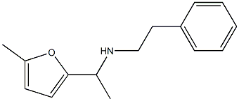 [1-(5-methylfuran-2-yl)ethyl](2-phenylethyl)amine 结构式