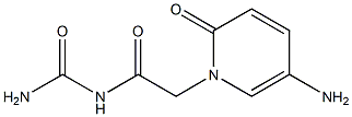 [2-(5-amino-2-oxo-1,2-dihydropyridin-1-yl)acetyl]urea 结构式