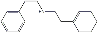 [2-(cyclohex-1-en-1-yl)ethyl](2-phenylethyl)amine 结构式