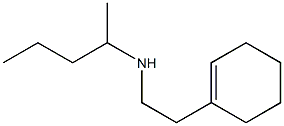 [2-(cyclohex-1-en-1-yl)ethyl](pentan-2-yl)amine 结构式