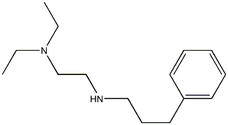 [2-(diethylamino)ethyl](3-phenylpropyl)amine 结构式