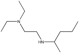 [2-(diethylamino)ethyl](pentan-2-yl)amine 结构式
