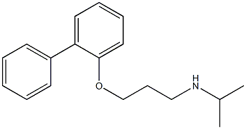 [3-(2-phenylphenoxy)propyl](propan-2-yl)amine 结构式