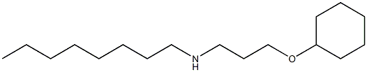 [3-(cyclohexyloxy)propyl](octyl)amine 结构式