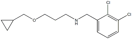 [3-(cyclopropylmethoxy)propyl][(2,3-dichlorophenyl)methyl]amine 结构式