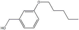 [3-(pentyloxy)phenyl]methanol 结构式