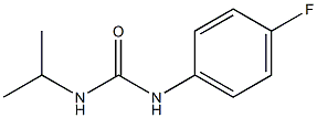 1-(4-fluorophenyl)-3-propan-2-ylurea 结构式