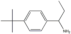 1-(4-tert-butylphenyl)propan-1-amine 结构式
