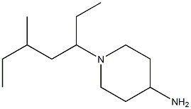 1-(5-methylheptan-3-yl)piperidin-4-amine 结构式