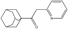 1-(adamantan-1-yl)-2-(pyridin-2-yl)ethan-1-one 结构式