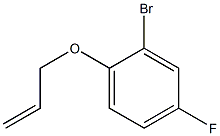 1-(allyloxy)-2-bromo-4-fluorobenzene 结构式