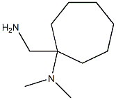 1-(aminomethyl)-N,N-dimethylcycloheptan-1-amine 结构式