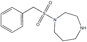 1-(benzylsulfonyl)-1,4-diazepane 结构式