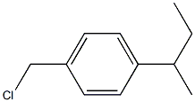 1-(butan-2-yl)-4-(chloromethyl)benzene 结构式
