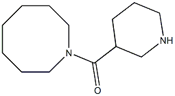 1-(piperidin-3-ylcarbonyl)azocane 结构式