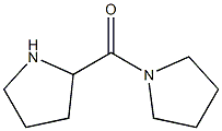 1-(pyrrolidin-2-ylcarbonyl)pyrrolidine 结构式